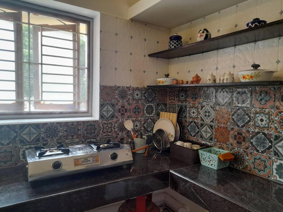 A Chettinad Villa In Coimbatore On The Way To Adiyogi And Nearer To Maruthamalai Zewnętrze zdjęcie
