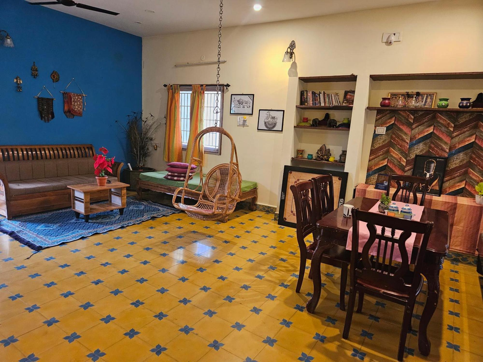 A Chettinad Villa In Coimbatore On The Way To Adiyogi And Nearer To Maruthamalai Zewnętrze zdjęcie