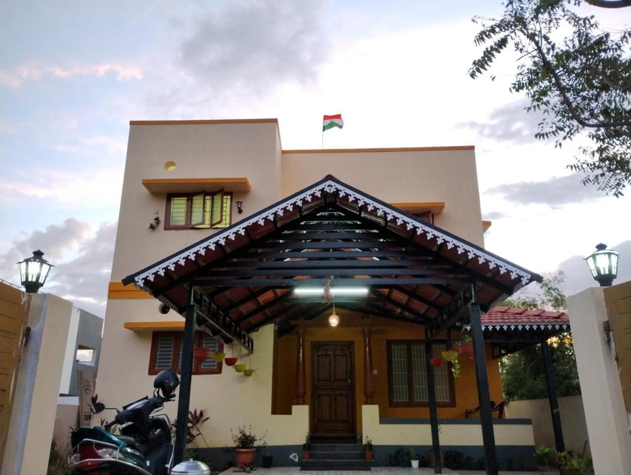 A Chettinad Villa In Coimbatore On The Way To Adiyogi And Nearer To Maruthamalai Zewnętrze zdjęcie